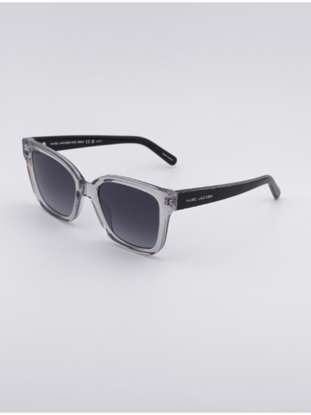Marc Jacobs MARC 458/S 0KB7 9O Sunglasses Grey Square Frame, Grey Lenses